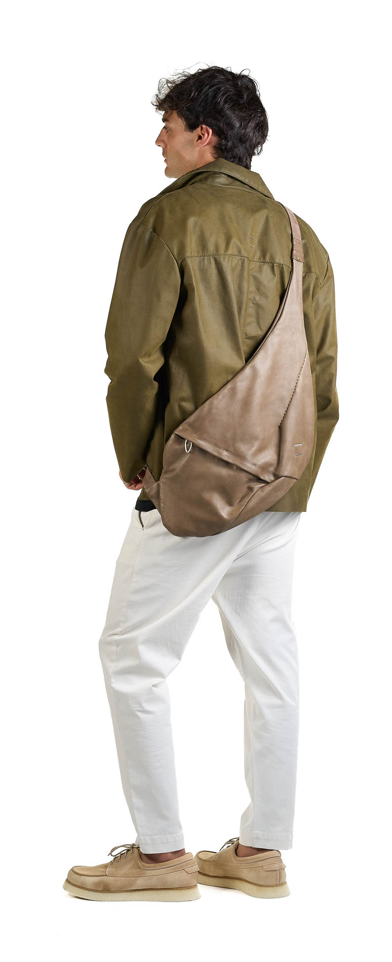 daniele basta leather and silver bags - WEARING